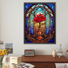 Load image into Gallery viewer, Diamond Painting - Full Round - Glass art rose (40*50CM)
