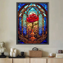 Load image into Gallery viewer, Diamond Painting - Full Round - Glass art rose (40*50CM)
