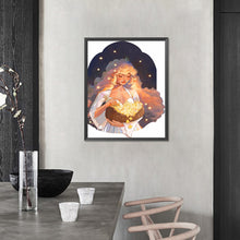Load image into Gallery viewer, AB Diamond Painting - Full Round - Reading girl (40*50CM)
