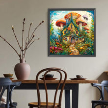 Load image into Gallery viewer, Diamond Painting - Full Round - Mushroom house (40*40CM)
