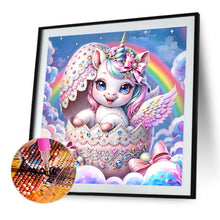 Load image into Gallery viewer, Diamond Painting - Full Round - Rainbow unicorn (40*40CM)
