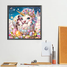 Load image into Gallery viewer, Diamond Painting - Full Round - Castle unicorn (40*40CM)
