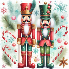 Load image into Gallery viewer, Diamond Painting - Full Round - Nutcracker Christmas candy (30*30CM)

