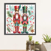 Load image into Gallery viewer, Diamond Painting - Full Round - Nutcracker Christmas candy (30*30CM)
