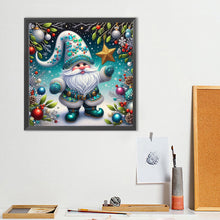 Load image into Gallery viewer, Diamond Painting - Full Round - Christmas star gnome (40*40CM)
