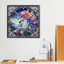 Load image into Gallery viewer, Diamond Painting - Full Round - Unicorn (40*40CM)

