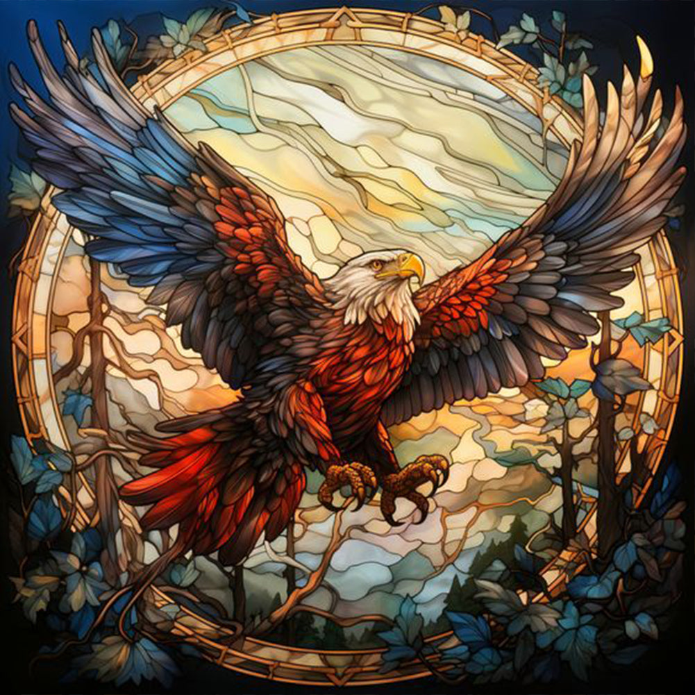 Diamond Painting - Full Round - Eagle (40*40CM)