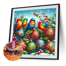 Load image into Gallery viewer, Diamond Painting - Full Round - Christmas birds (40*40CM)
