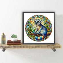 Load image into Gallery viewer, Diamond Painting - Full Round - Glass art sloth (30*30CM)
