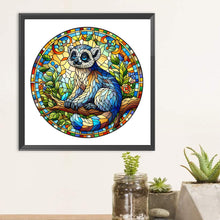 Load image into Gallery viewer, Diamond Painting - Full Round - Glass art sloth (30*30CM)

