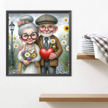 Load image into Gallery viewer, Diamond Painting - Full Square - Old couple (30*30CM)
