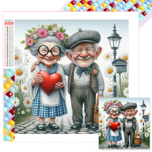 Load image into Gallery viewer, Diamond Painting - Full Square - Old couple (30*30CM)
