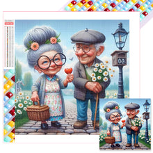 Load image into Gallery viewer, Diamond Painting - Full Square - Old couple (30*30CM)
