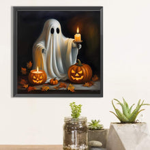 Load image into Gallery viewer, Diamond Painting - Full Square - Cute ghost (30*30CM)
