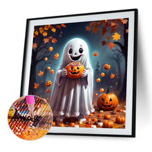 Load image into Gallery viewer, Diamond Painting - Full Square - Cute ghost (30*30CM)
