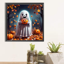 Load image into Gallery viewer, Diamond Painting - Full Square - Cute ghost (30*30CM)
