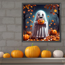 Load image into Gallery viewer, Diamond Painting - Full Square - Cute ghost (30*30CM)
