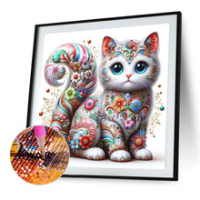 Load image into Gallery viewer, Diamond Painting - Full Square - White cat (30*30CM)
