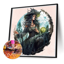 Load image into Gallery viewer, Diamond Painting - Full Round - Witch hat and potion (40*40CM)
