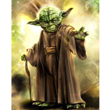 Load image into Gallery viewer, Diamond Painting - Full Round - Yoda Star Wars (40*50CM)
