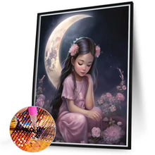 Load image into Gallery viewer, Diamond Painting - Full Round - Fantasy moon girl (40*50CM)

