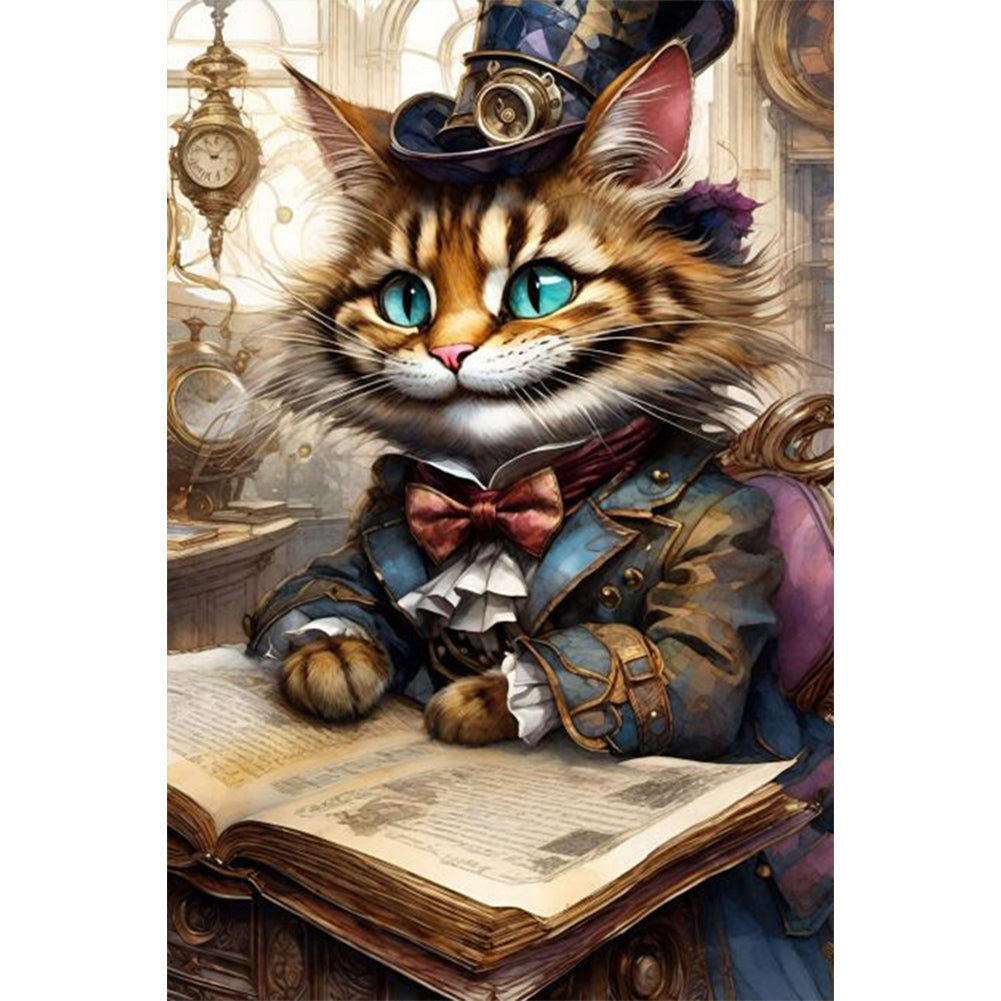 Diamond Painting - Full Round - Cheshire cat Alice (40*60CM)