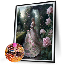 Load image into Gallery viewer, AB Diamond Painting - Full Square - Garden lady (40*50CM)
