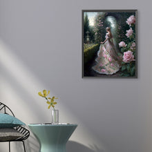 Load image into Gallery viewer, AB Diamond Painting - Full Square - Garden lady (40*50CM)
