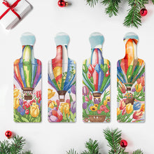 Load image into Gallery viewer, 4Pcs Hot Air Balloon Decorative Diamond Painting Serving Tray for Table Decor
