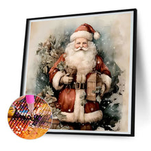 Load image into Gallery viewer, Diamond Painting - Full Round - Santa Claus (30*30CM)
