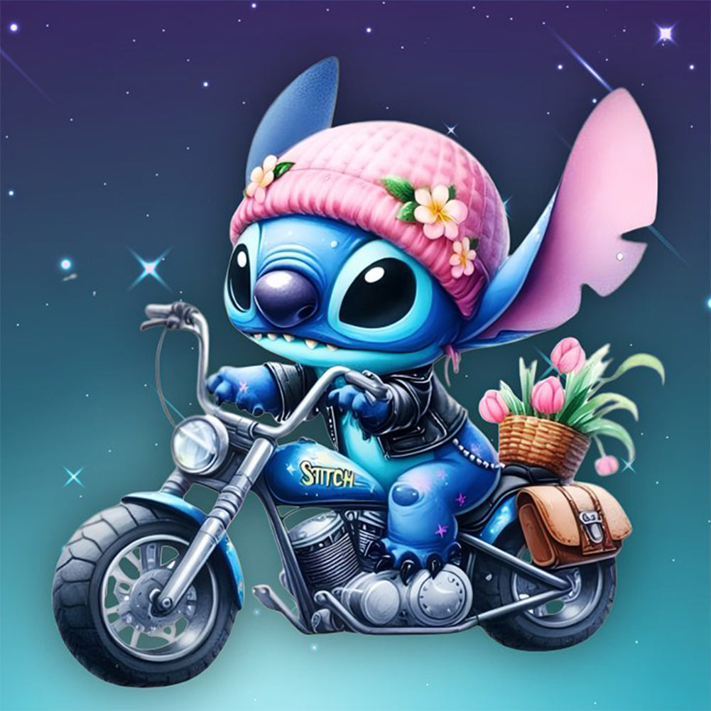 Diamond Painting - Full Round - Motorcycle Stitch (30*30CM)