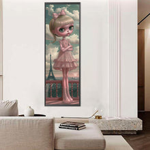 Load image into Gallery viewer, Diamond Painting - Full Round - Barbie Girl Eiffel Tower (30*90CM)
