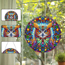 Load image into Gallery viewer, Acrylic Special Shaped Owl Cat 5D DIY Diamond Art Hanging Decorations Home Decor
