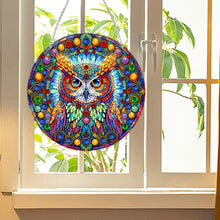 Load image into Gallery viewer, Acrylic Special Shaped Owl Cat 5D DIY Diamond Art Hanging Decorations Home Decor
