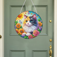 Load image into Gallery viewer, Acrylic Special Shaped Owl Cat 5D DIY Diamond Art Hanging Decorations Home Decor
