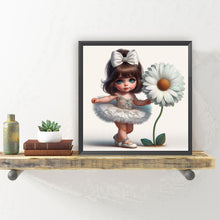 Load image into Gallery viewer, Diamond Painting - Full Round - Ballet Girl and Flowers (30*30CM)
