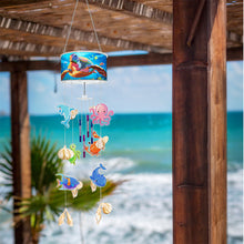 Load image into Gallery viewer, Marine Life Diamond Painting Wind Chime DIY Rhinestones Wind Chime Kit

