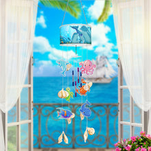 Load image into Gallery viewer, Marine Life Diamond Painting Wind Chime DIY Rhinestones Wind Chime Kit
