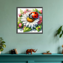 Load image into Gallery viewer, Diamond Painting - Full Round - Daisy ladybug (30*30CM)
