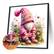 Load image into Gallery viewer, Diamond Painting - Full Round - Pink flower goblin (30*30CM)
