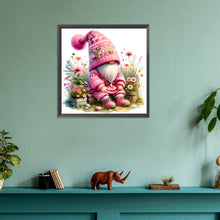 Load image into Gallery viewer, Diamond Painting - Full Round - Pink flower goblin (30*30CM)
