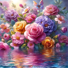 Load image into Gallery viewer, Diamond Painting - Full Round - Dream water bouquet (30*30CM)
