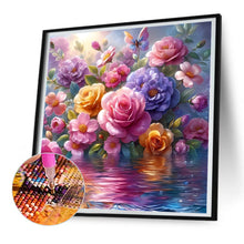 Load image into Gallery viewer, Diamond Painting - Full Round - Dream water bouquet (30*30CM)

