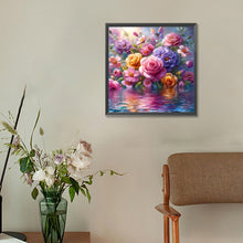Load image into Gallery viewer, Diamond Painting - Full Round - Dream water bouquet (30*30CM)
