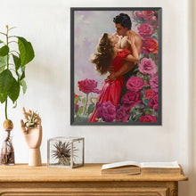 Load image into Gallery viewer, Diamond Painting - Full Round - Rose couple (30*40CM)
