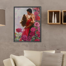 Load image into Gallery viewer, Diamond Painting - Full Round - Rose couple (30*40CM)
