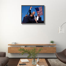 Load image into Gallery viewer, Diamond Painting - Full Round - Trump famous scene (50*40CM)
