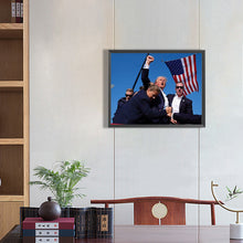 Load image into Gallery viewer, Diamond Painting - Full Round - Trump famous scene (50*40CM)
