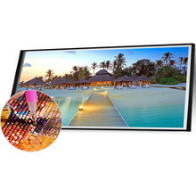 Load image into Gallery viewer, Diamond Painting - Full Round - Beach Wooden Bridge (80*40CM)
