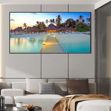 Load image into Gallery viewer, Diamond Painting - Full Round - Beach Wooden Bridge (80*40CM)
